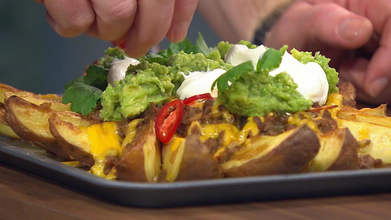 Mexican Chili Potato Wedges
