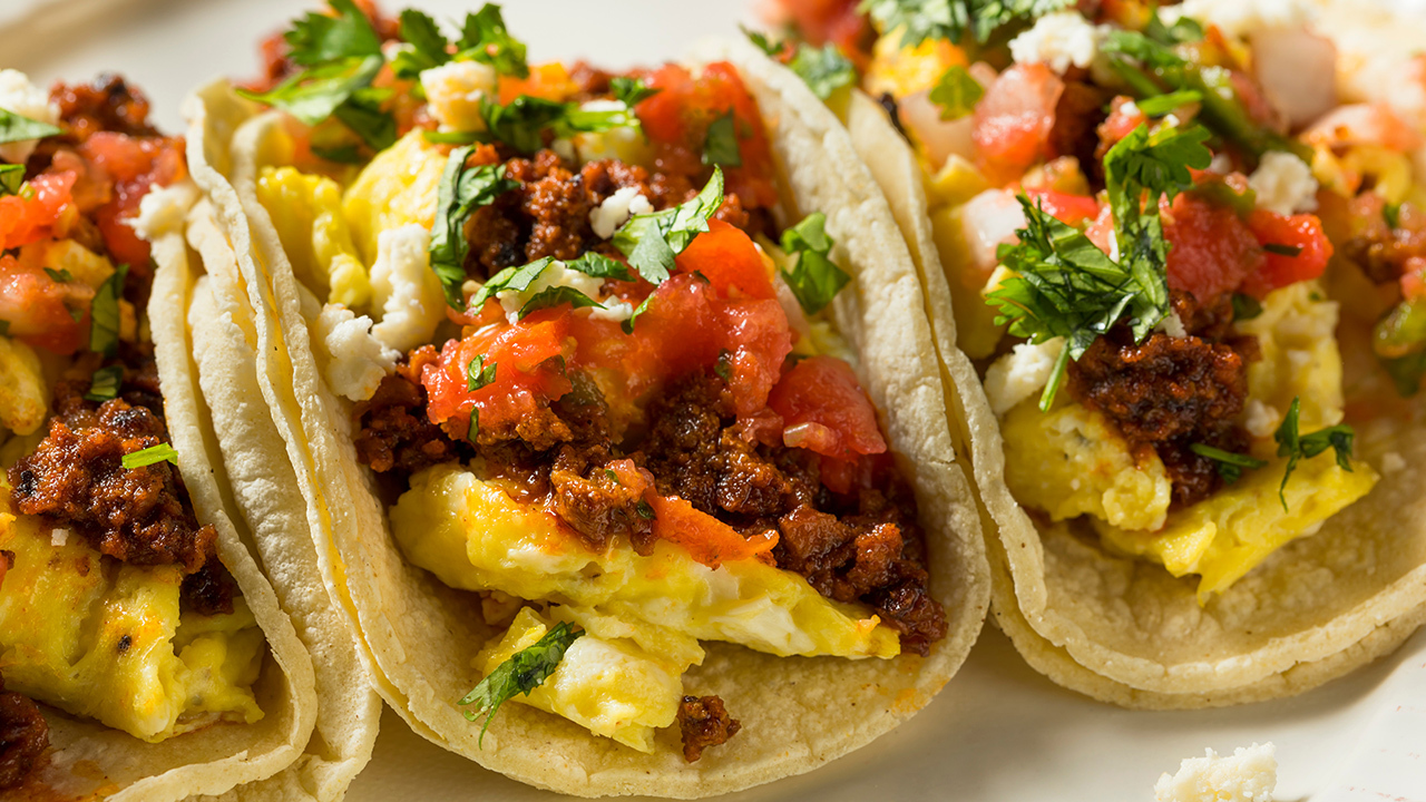 Egg & Chorizo Taco