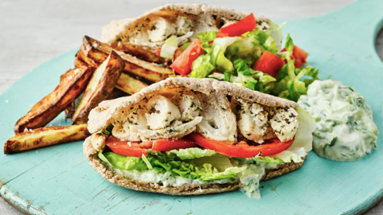 Chicken Thigh Gyros