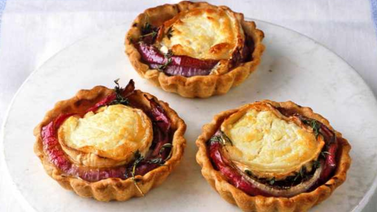 Red Onion & Goats Cheese Tartlets