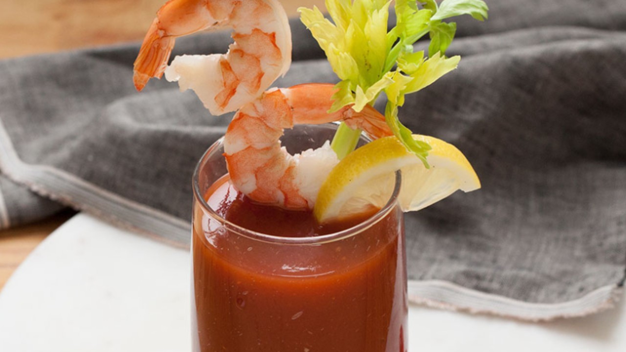 Bloody Mary Prawn Cocktail