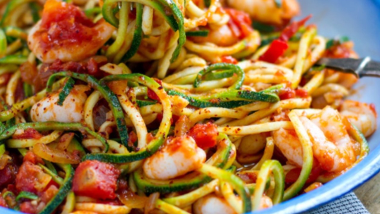 Spaghetti with Prawns