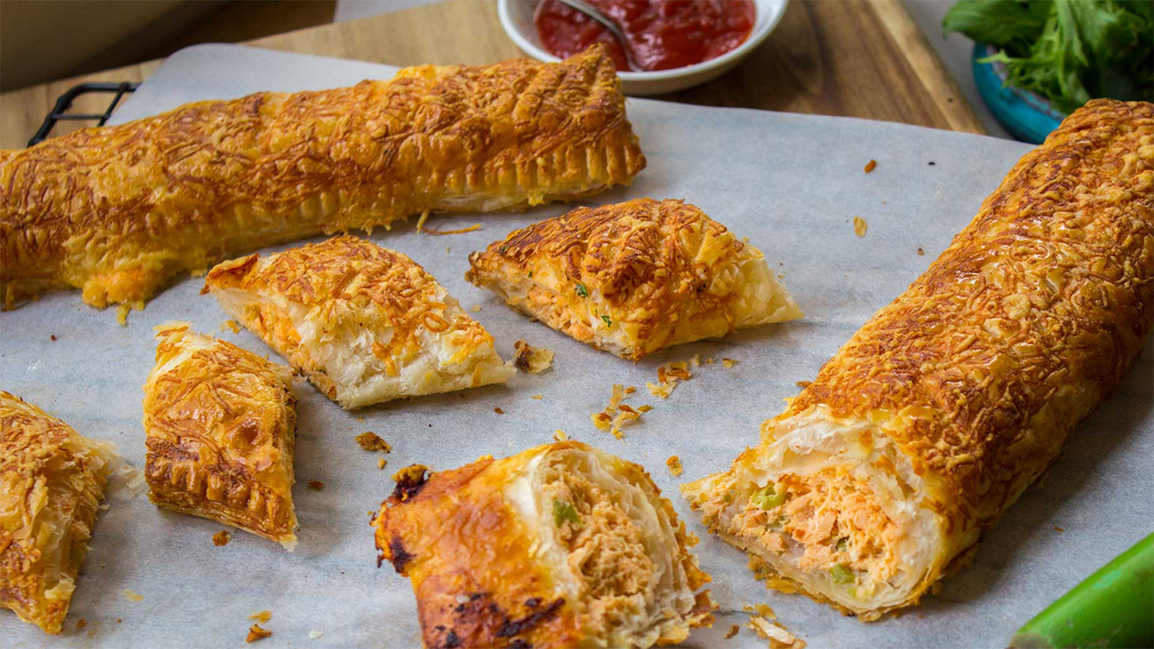 Lobster Sausage Rolls