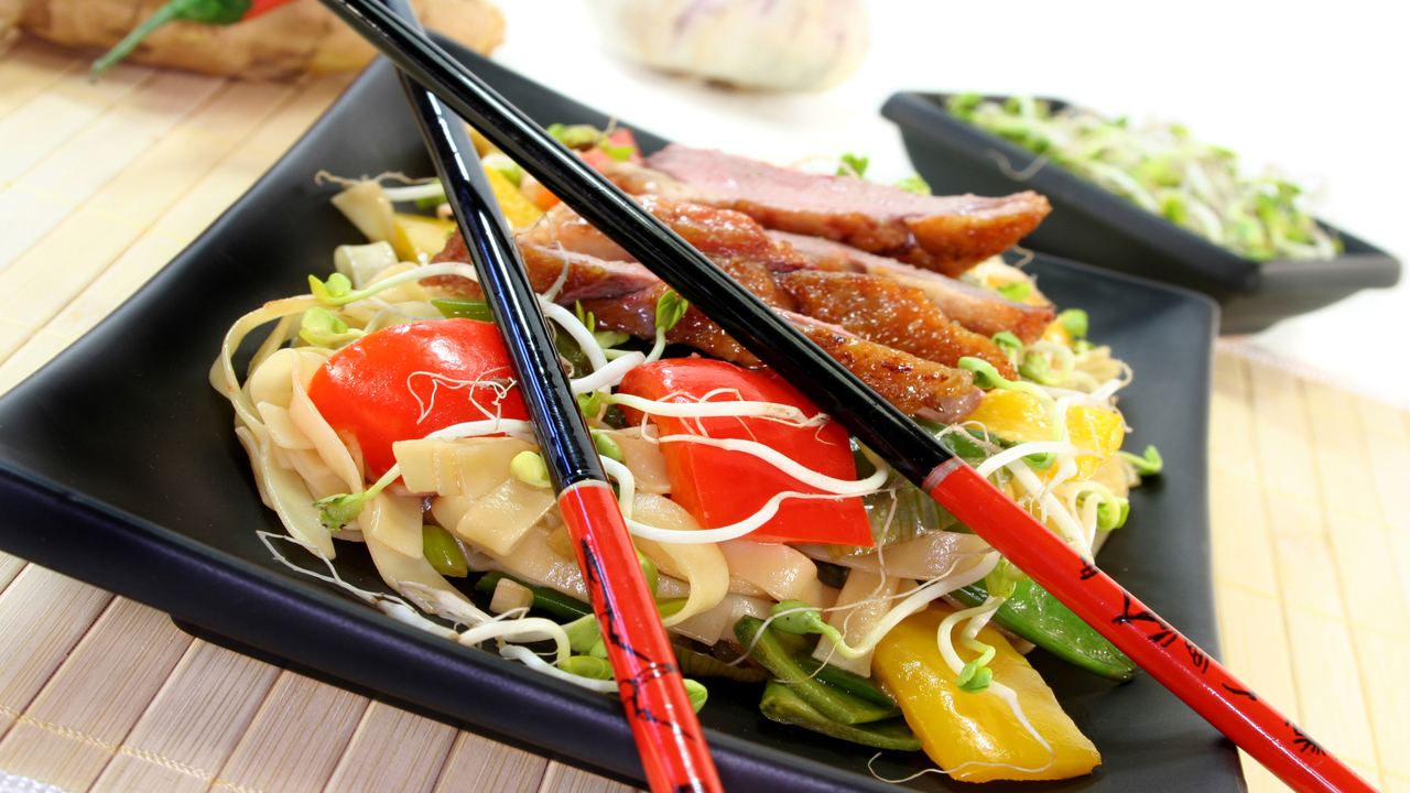 Crispy Duck Noodles