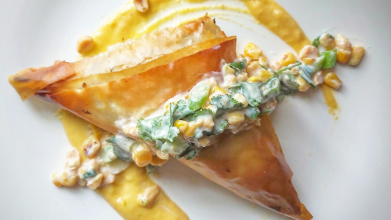 Vegan Filo Parcels