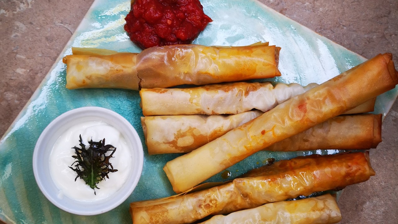 Spiced Lamb Cigars