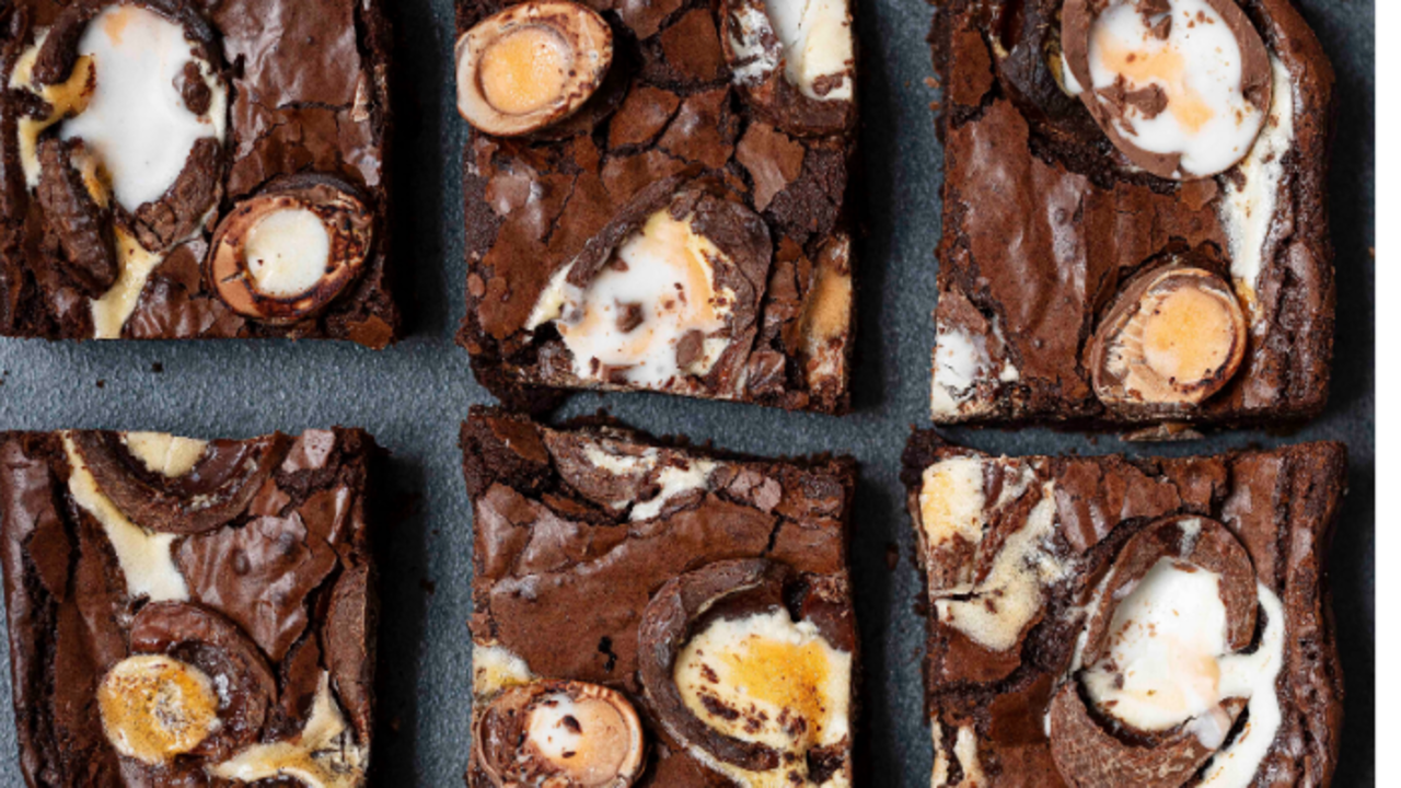 Creme Egg Brownies