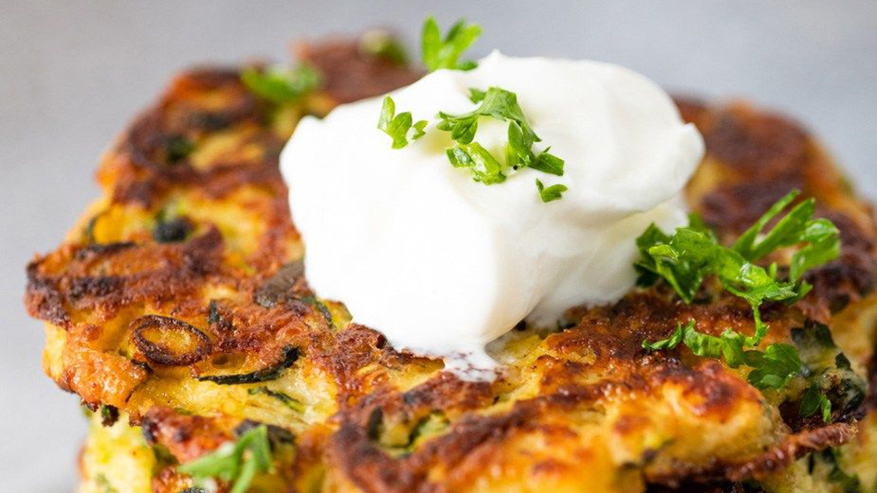 Carrot & Sweetcorn Fritters