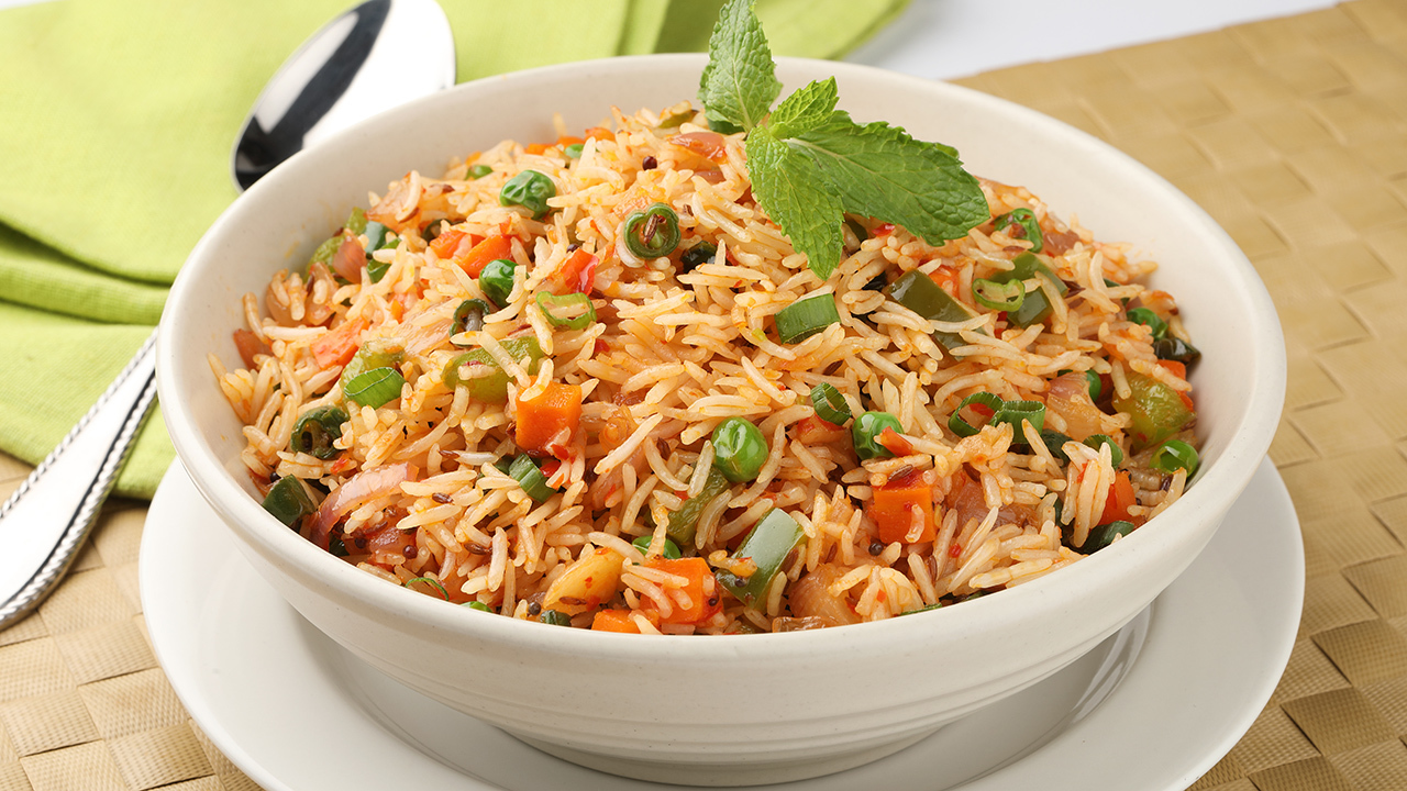 Vegetable Indian Fried Rice