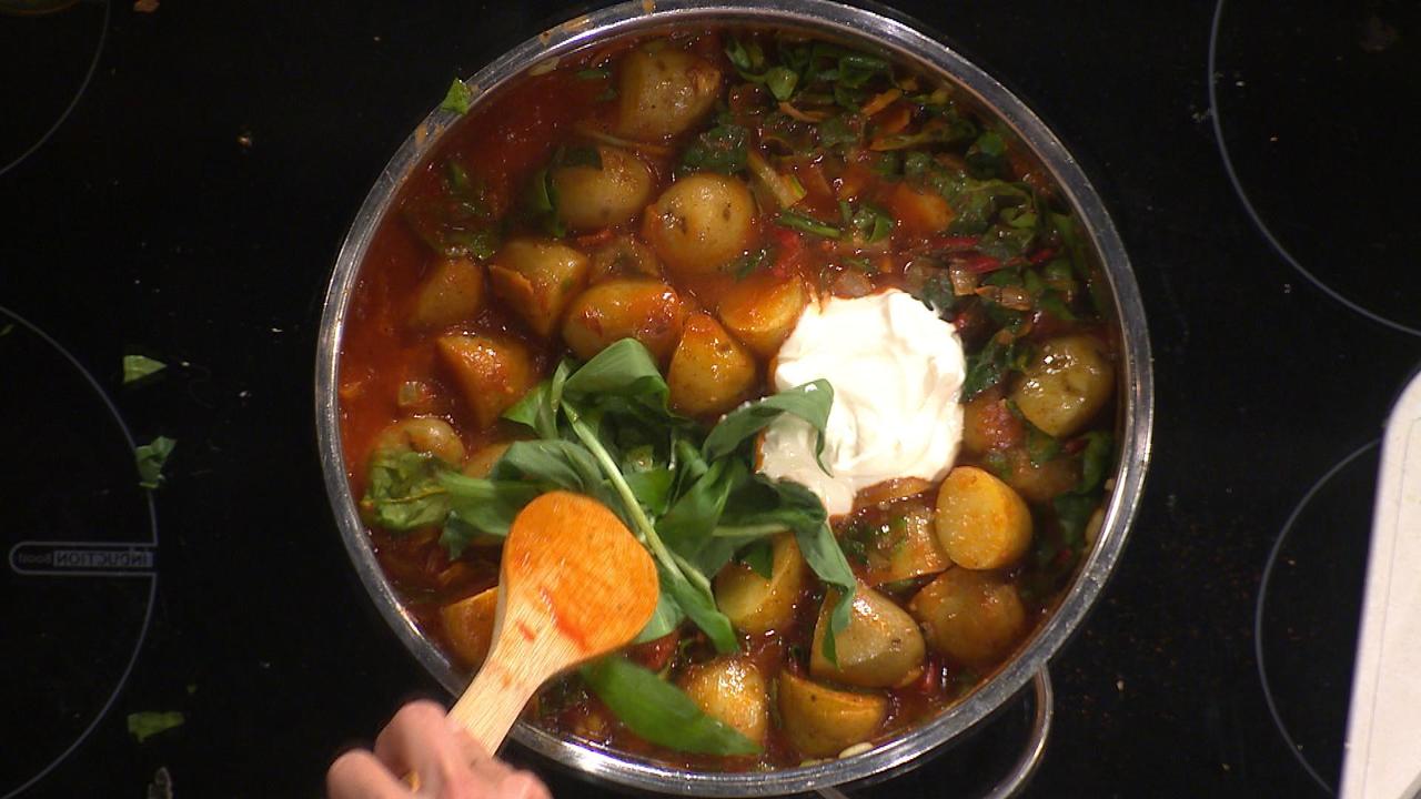Smoky Potato & Chard