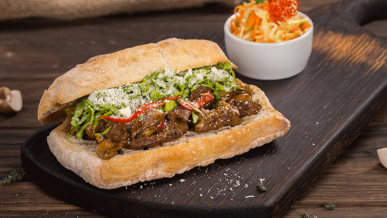 Steak Teriyaki Baguette