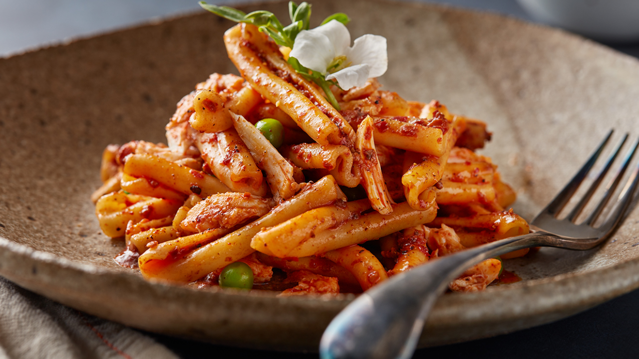 Casarecce Nduja and Ricotta