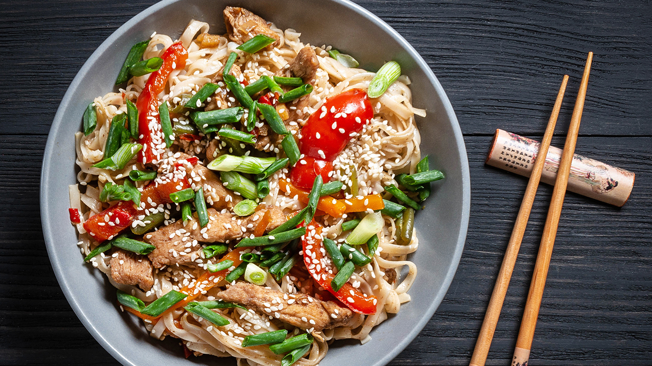 Asian Chicken Noodle Salad