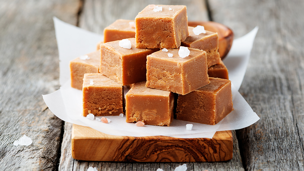 Homemade Healthy Toffee Squares