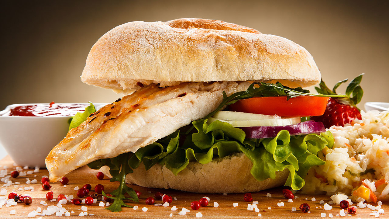 Bang Bang Chicken Fillet Burgers