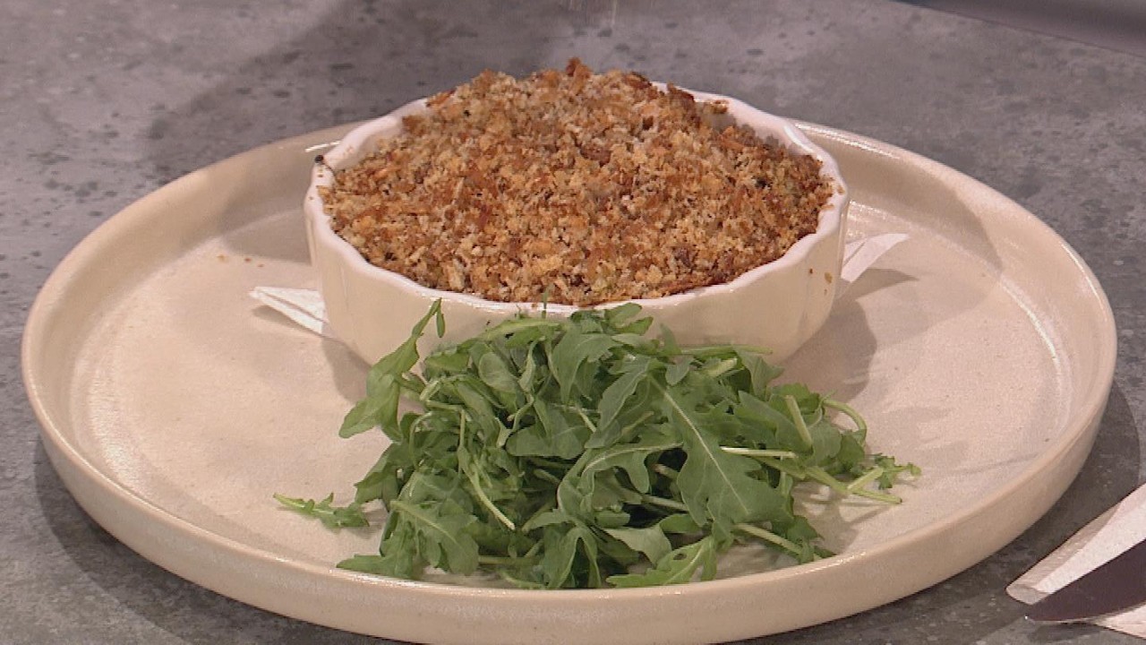 Crispy Coronation Chicken & Cauliflower Bake