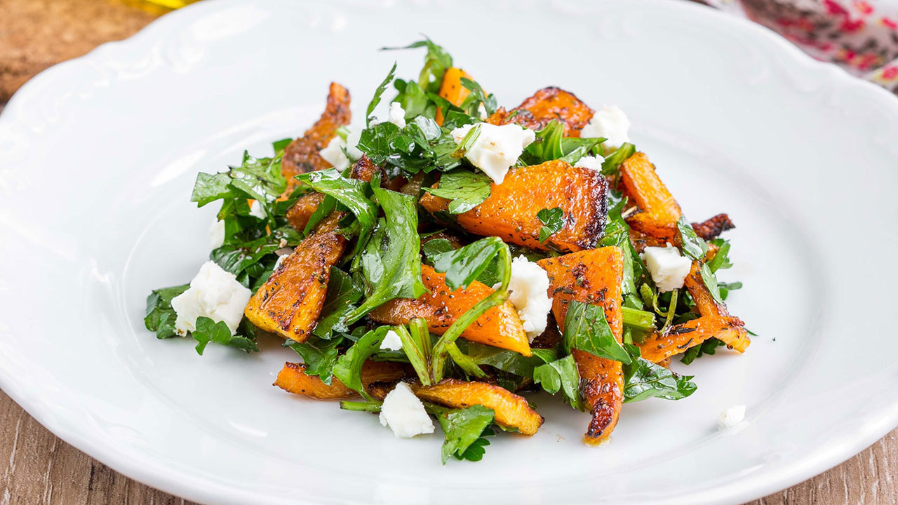 Warm Pumpkin Salad