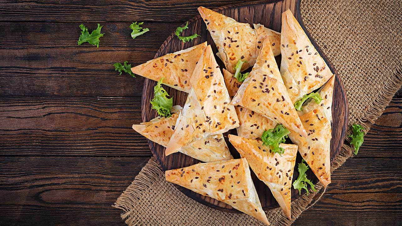 Baked Lamb Samosas (Keema Somosa)