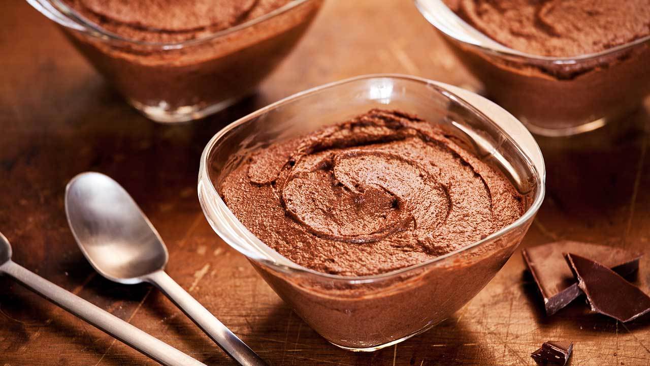 Rich Chocolate Dairy Free Mousse Pots