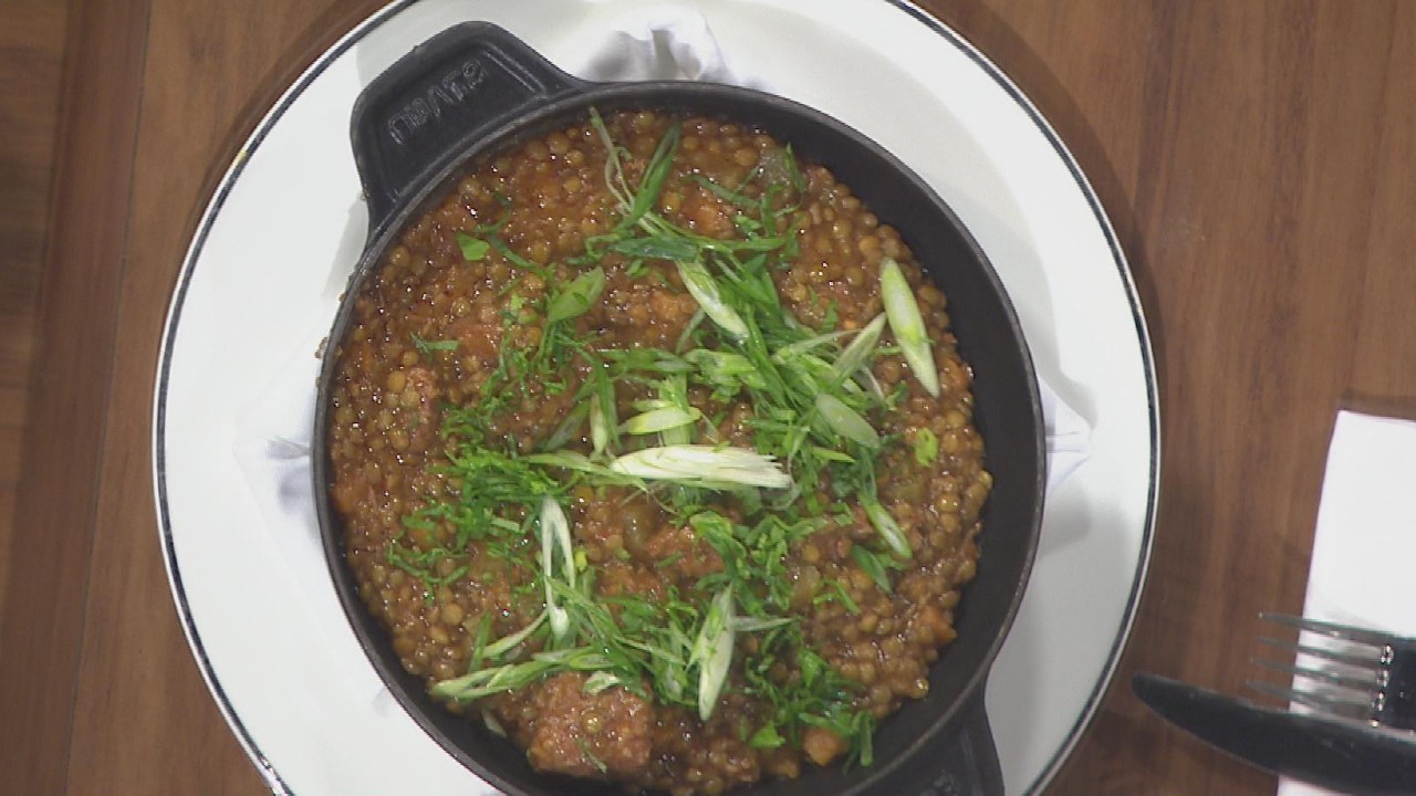 Lentils and Italian Sausage