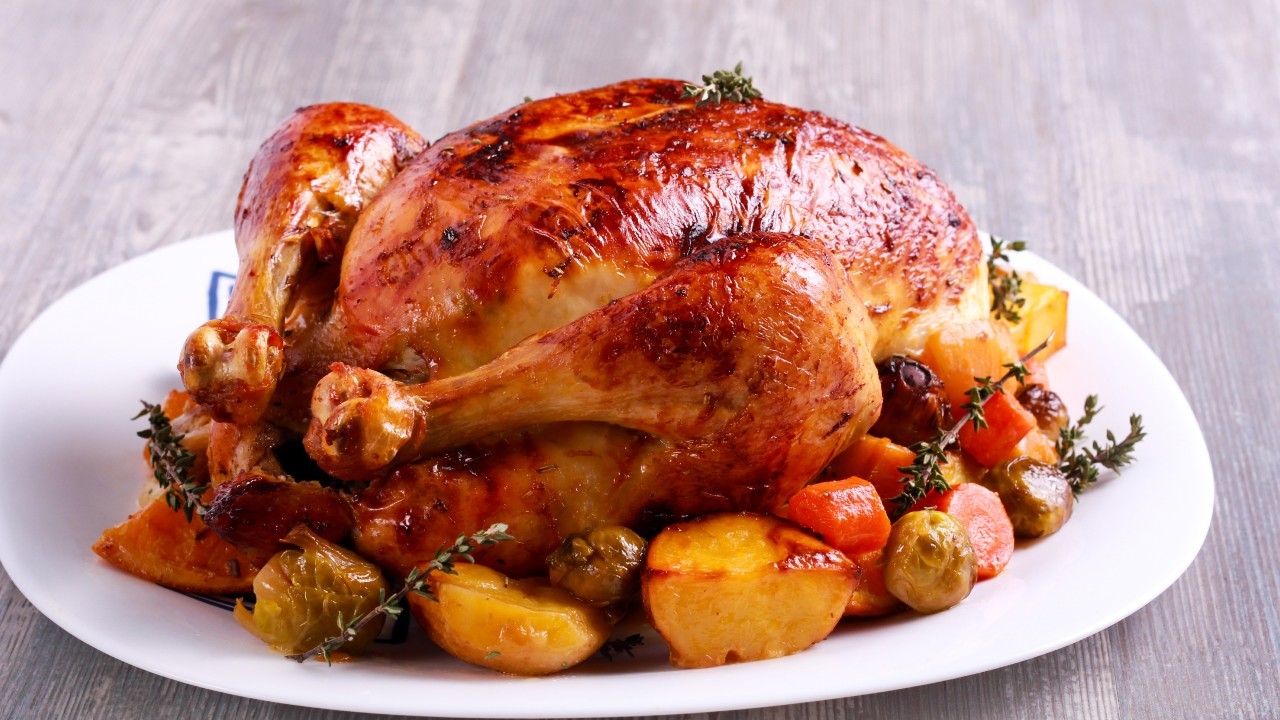 Roast Chicken and Vegetable Bake