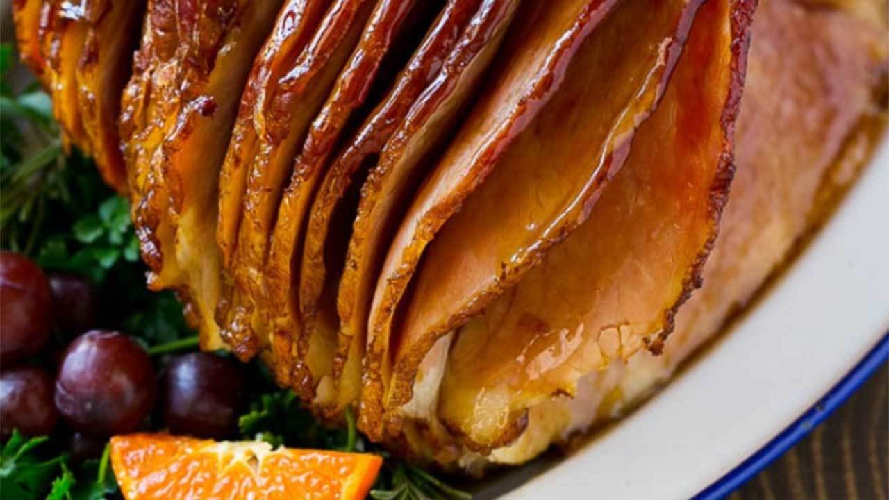 Slow Cooked Cola Ham