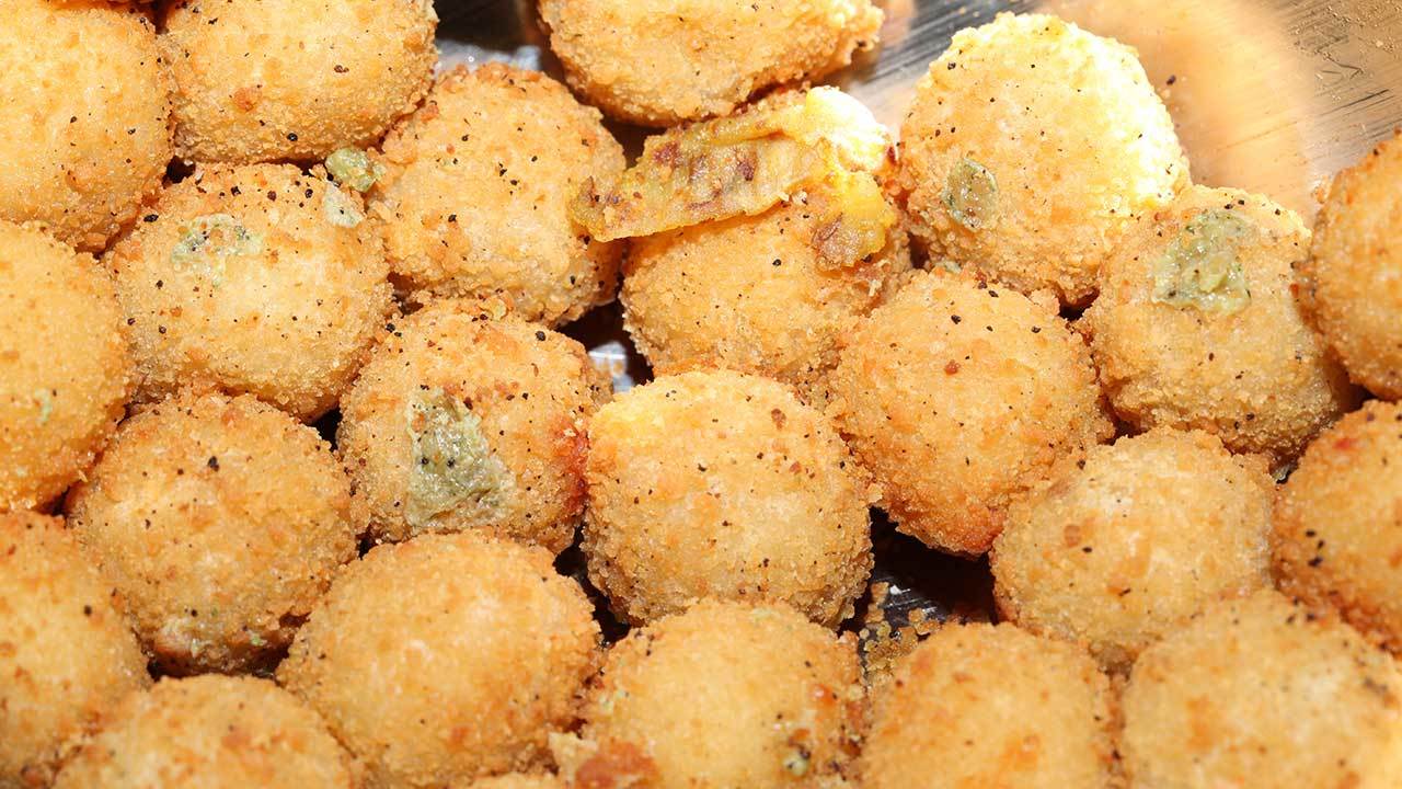 Cheesy Potato Doughnuts