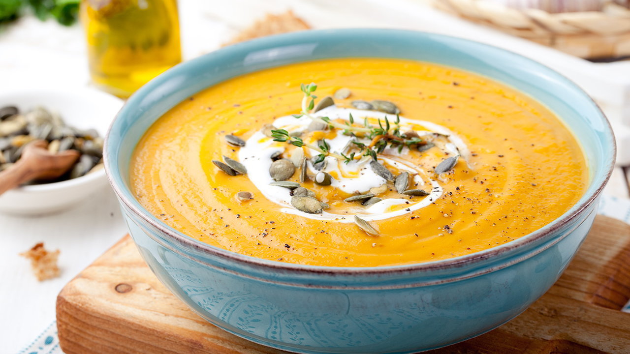 Thai Curried Butternut Squash Soup