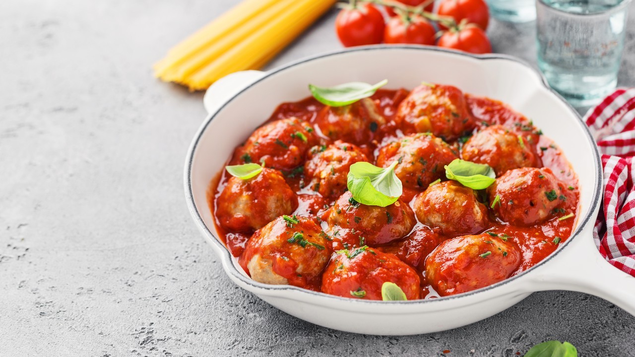 Spicy Baked Meatballs