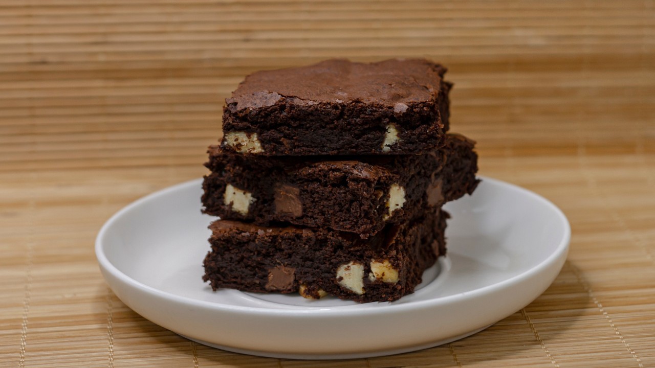 Triple Chocolate Brownies