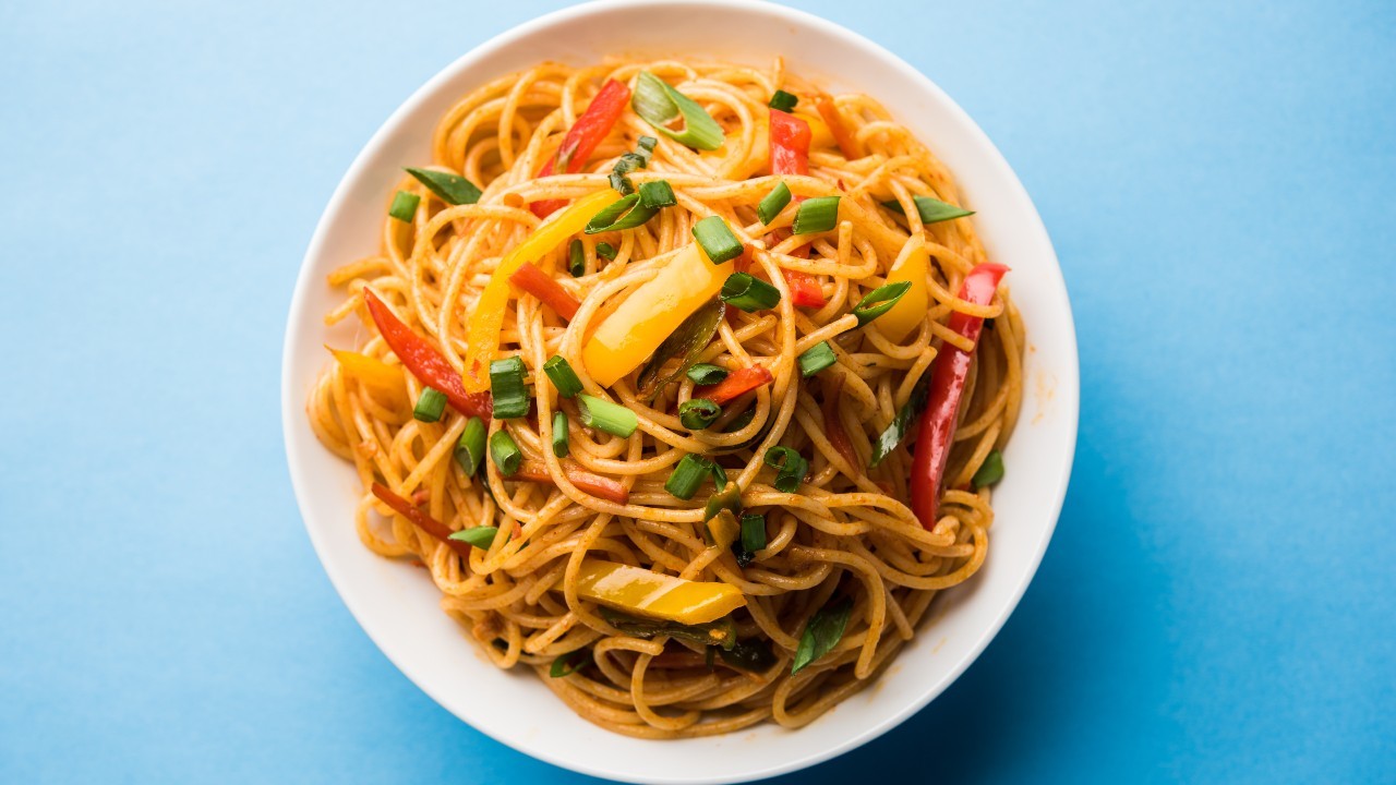 Veggie Singapore Noodles
