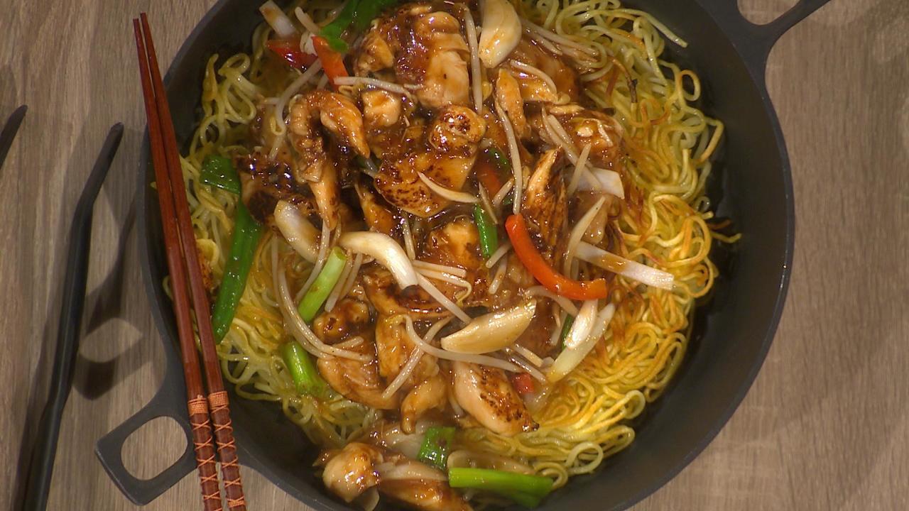 Chicken Chow Mein Noodles