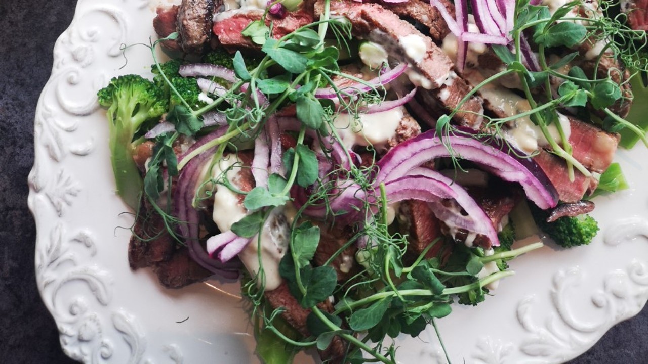 Warm Steak Salad