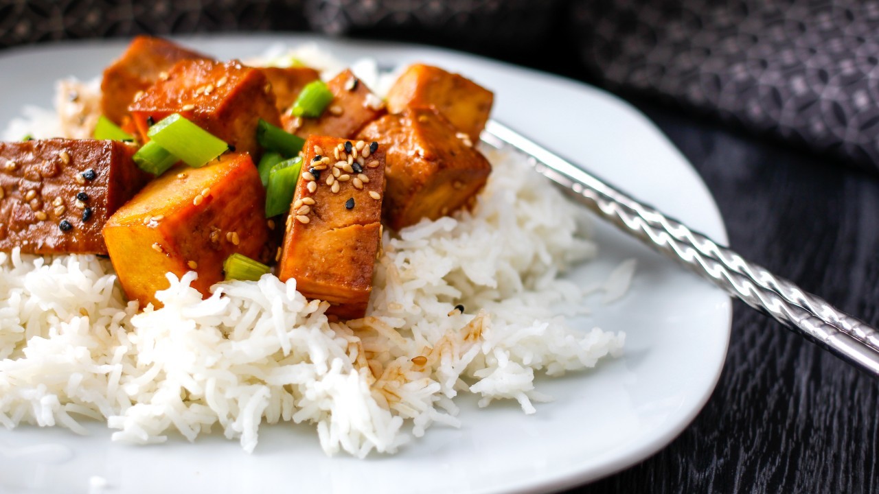 Crispy Honey & Sesame Tofu