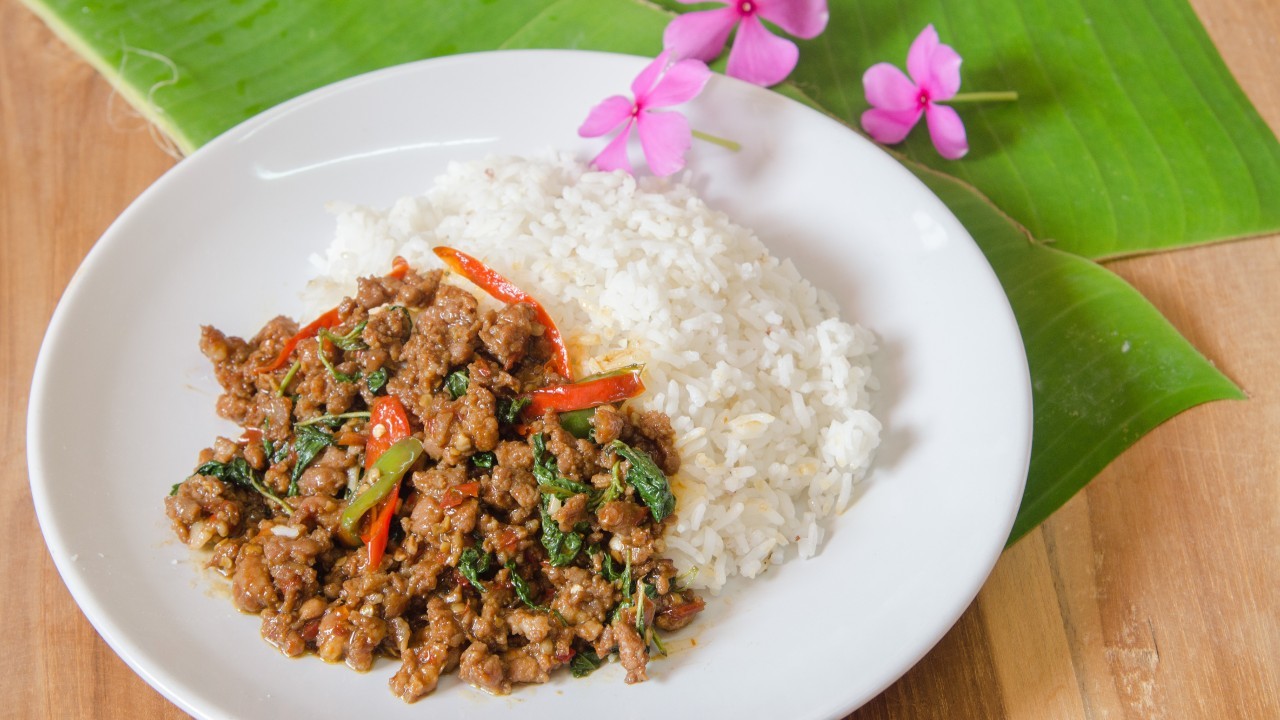 Thai Basil and Lamb Stir Fry