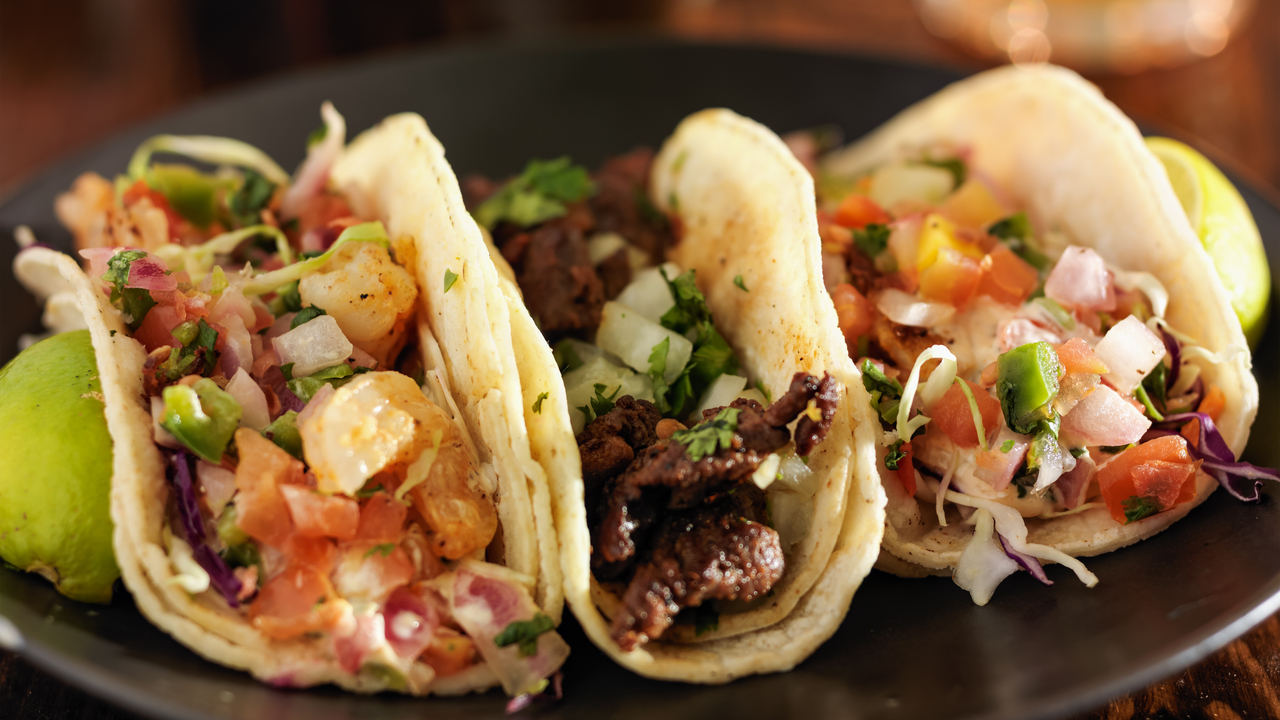Slow Cooked Beef & Fish Tacos