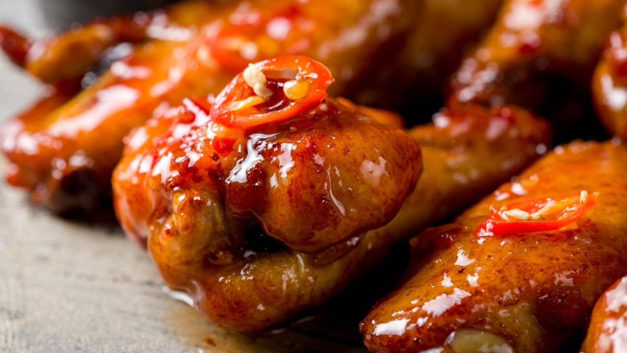 Spicy Mango Chicken Wings