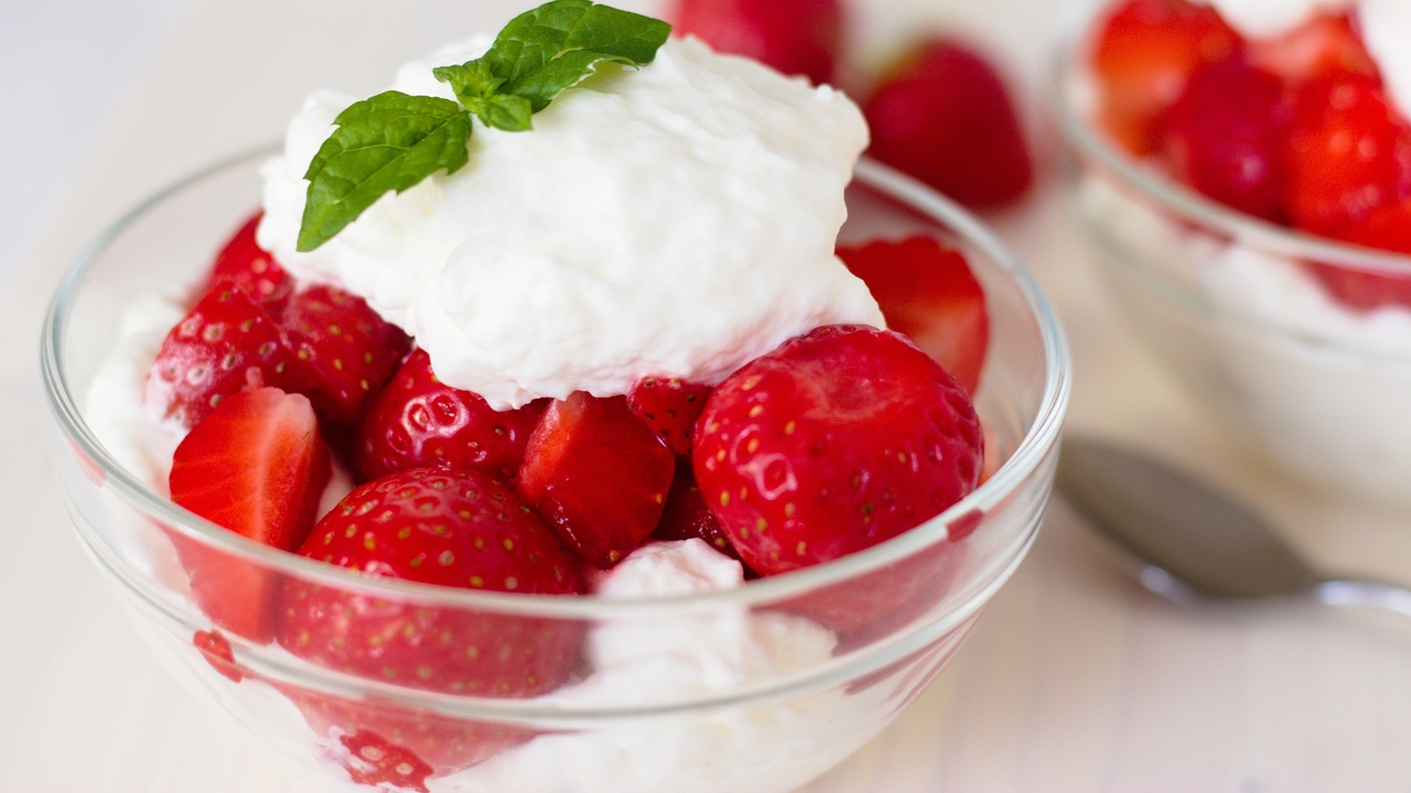 Strawberries and Cream