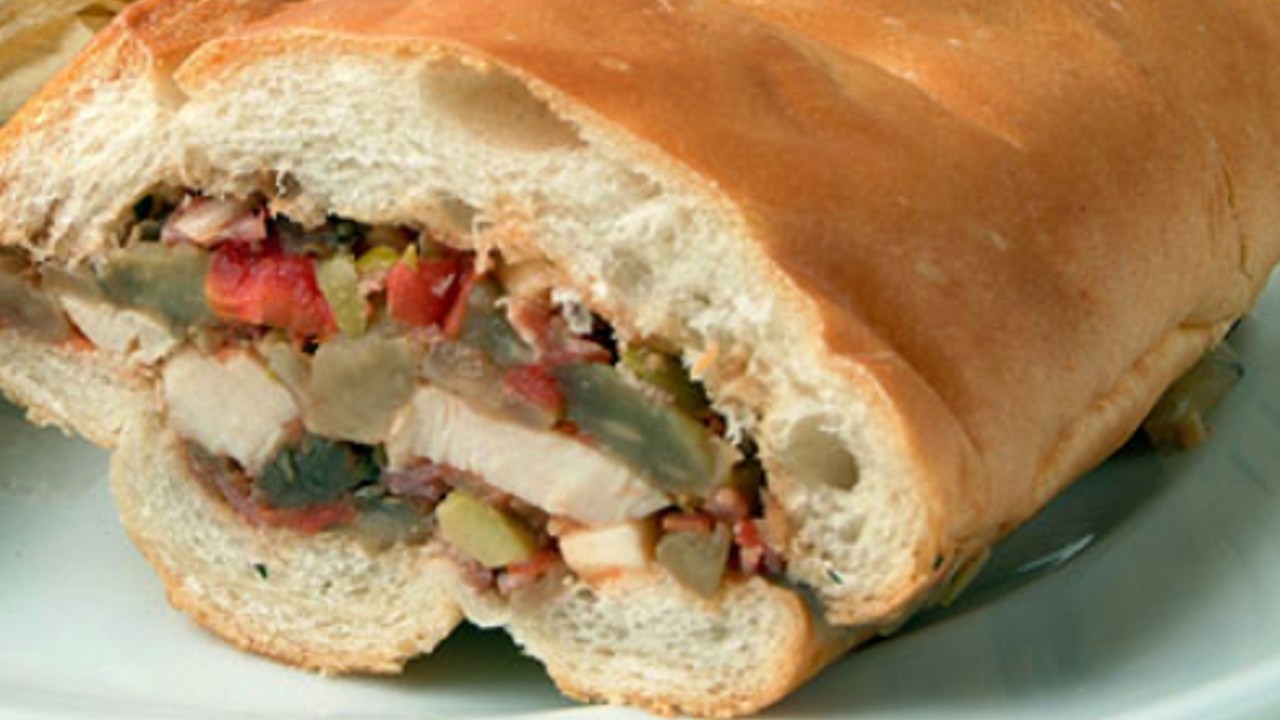 Coronation Chicken Muffuletta