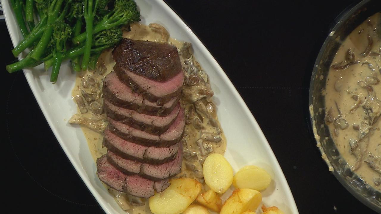 Chateaubriand Steak With Diane Sauce