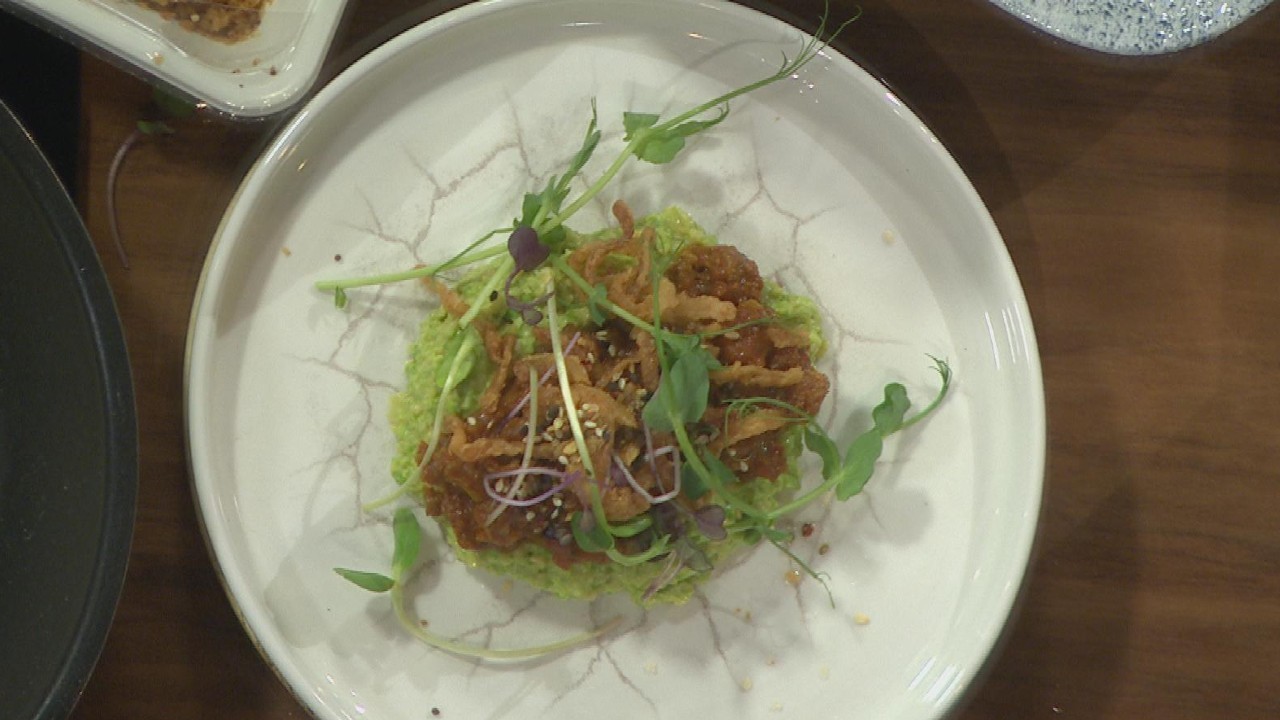Slow Braised Lamb Belly with Cinnamon, Smoked Paprika