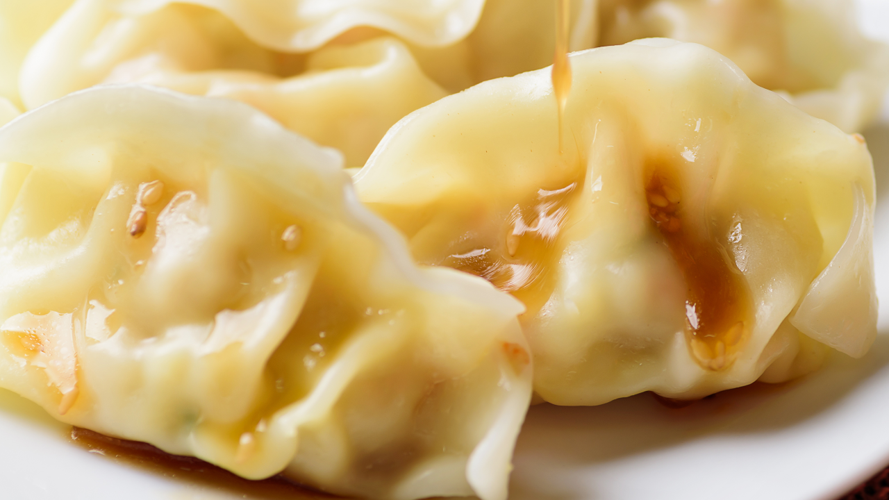 Sesame Venison Dumplings