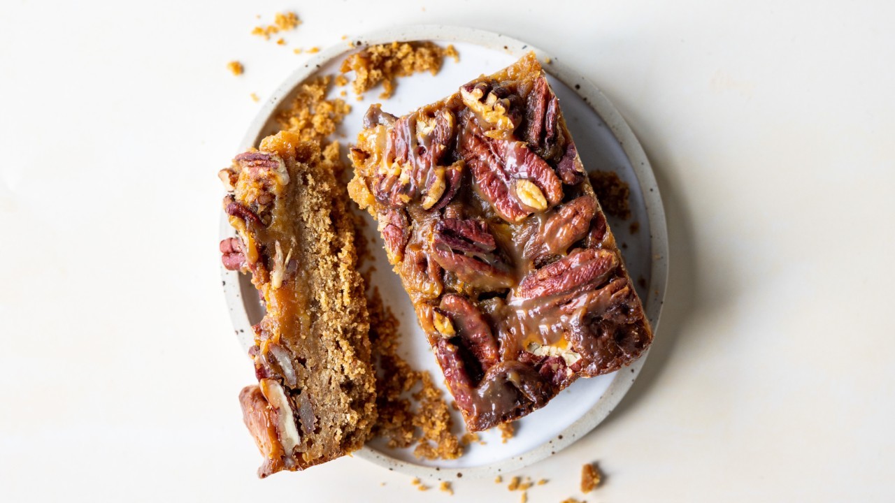 Pecan and Maple Dotie Bars