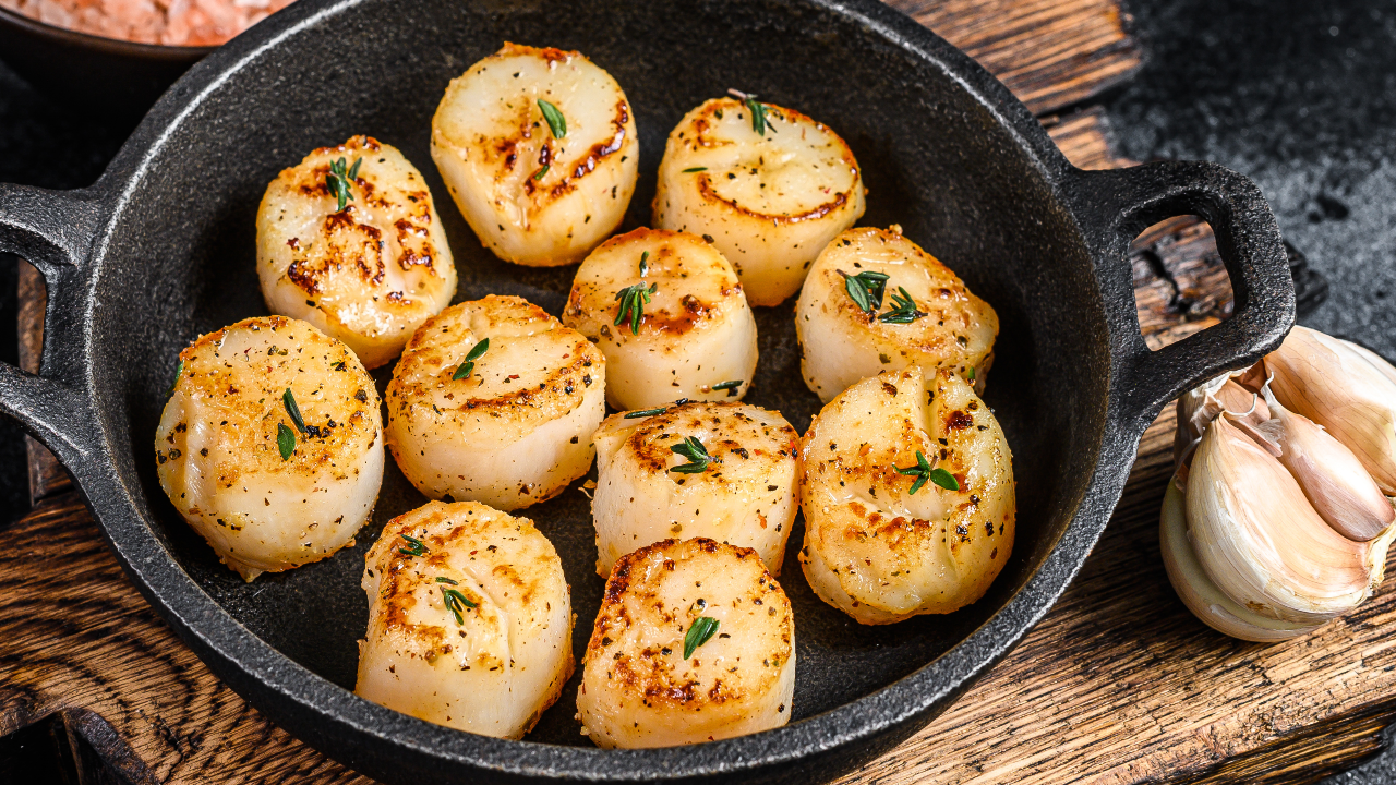 Pan Roasted Scallops