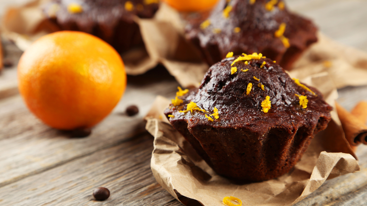 Chocolate and Orange Muffins