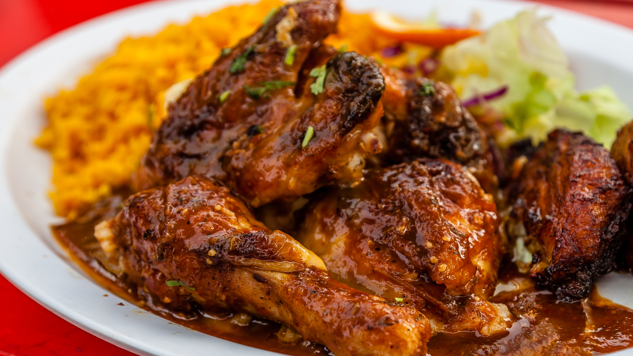 Jack&#39;s Healthy-ish Jerk Chicken Rice Bowl