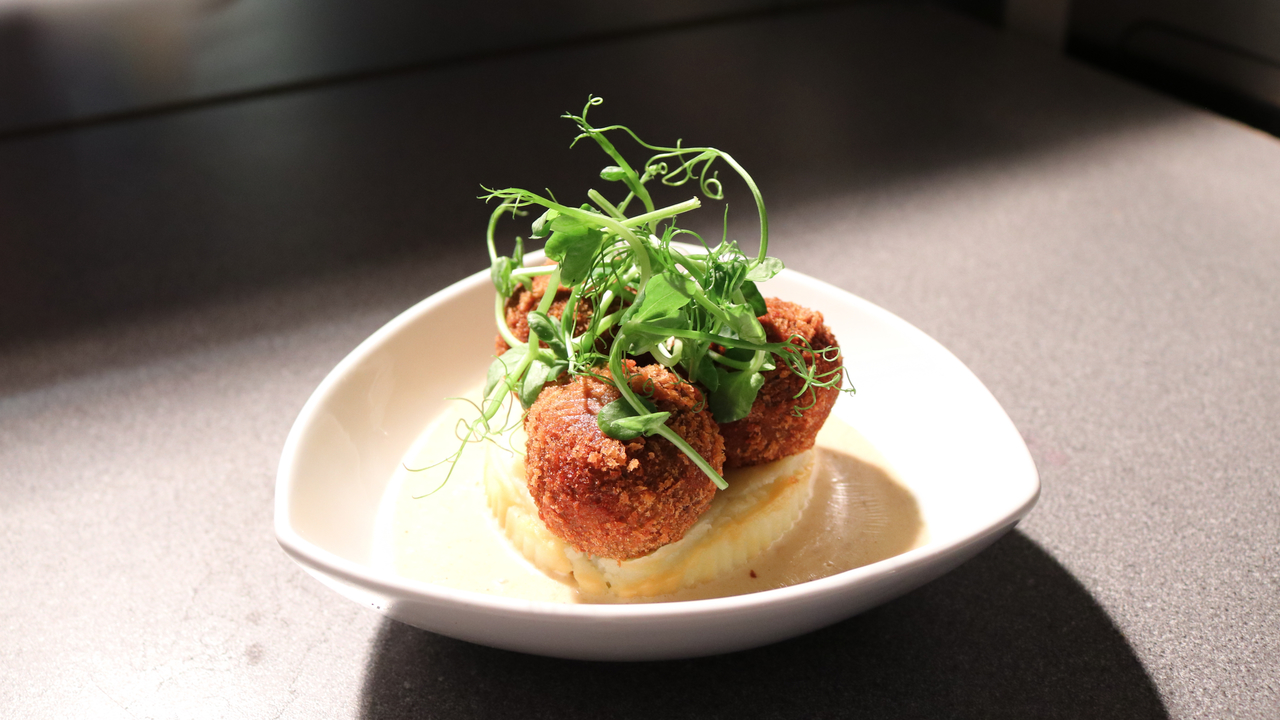 Black Pudding Bon Bons