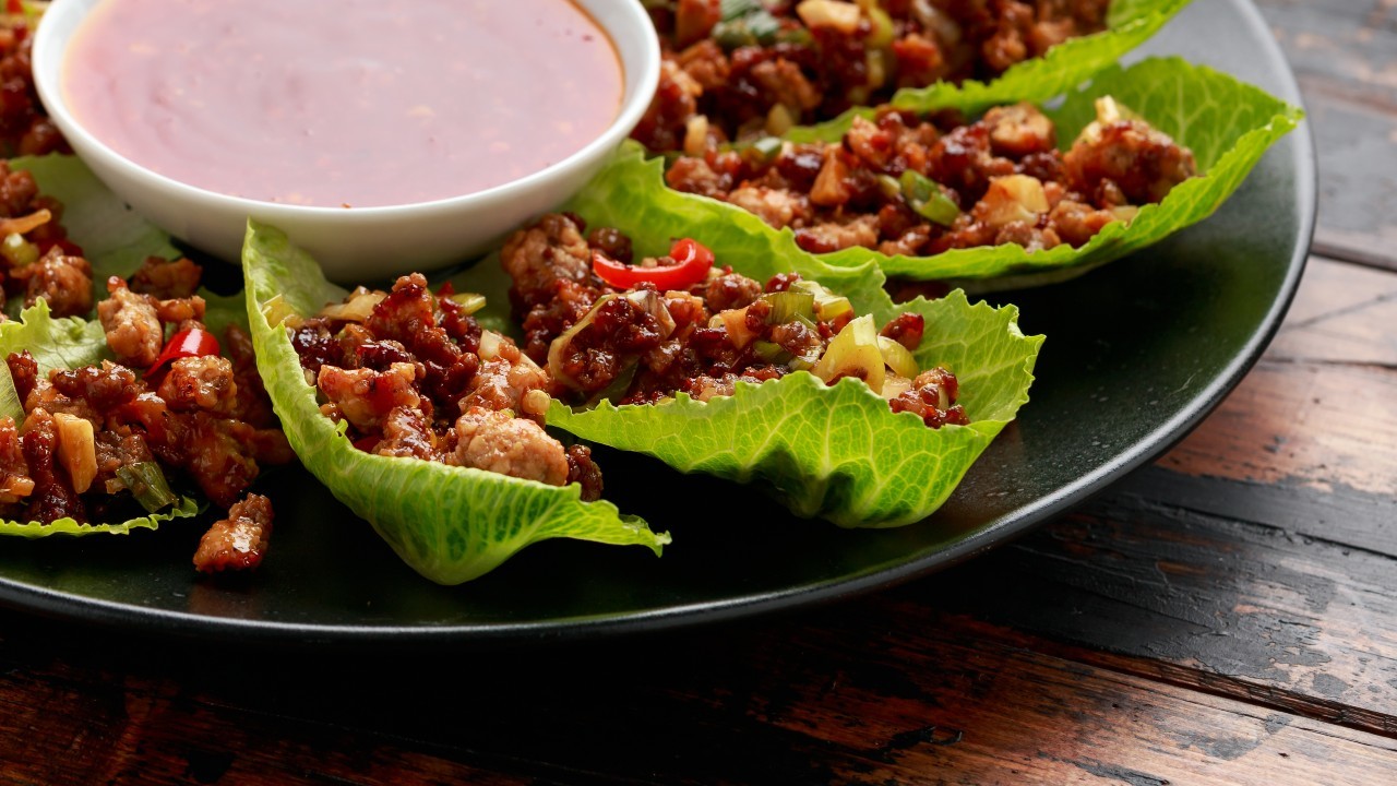 Sichuan-Style Lettuce Wraps