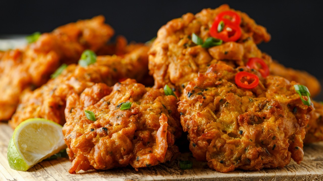 Easy Onion Bhajis
