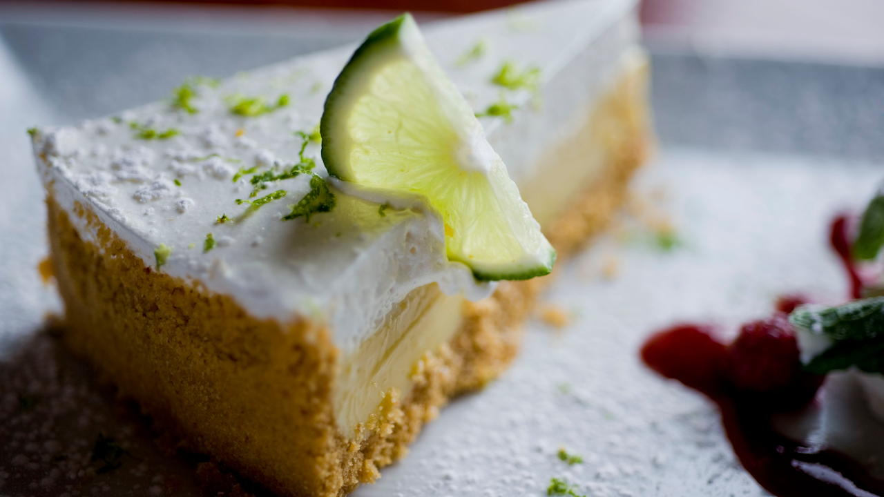 Zesty Lime Cake w/ Real Cream Icing